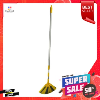 ไม้กวาดไนลอนหยากไย่ด้ามยาว BE MAN สีเหลืองCOBWEB NYLON BROOM BE MAN YELLOW