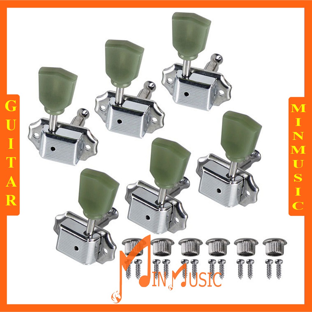 ล็อคกีต้าร์ไฟฟ้า Lespaul (gibson, LTD,.... I Lespaul /Tunning Keys หมุดชุดสําหรับ Gibson Epiphone Le