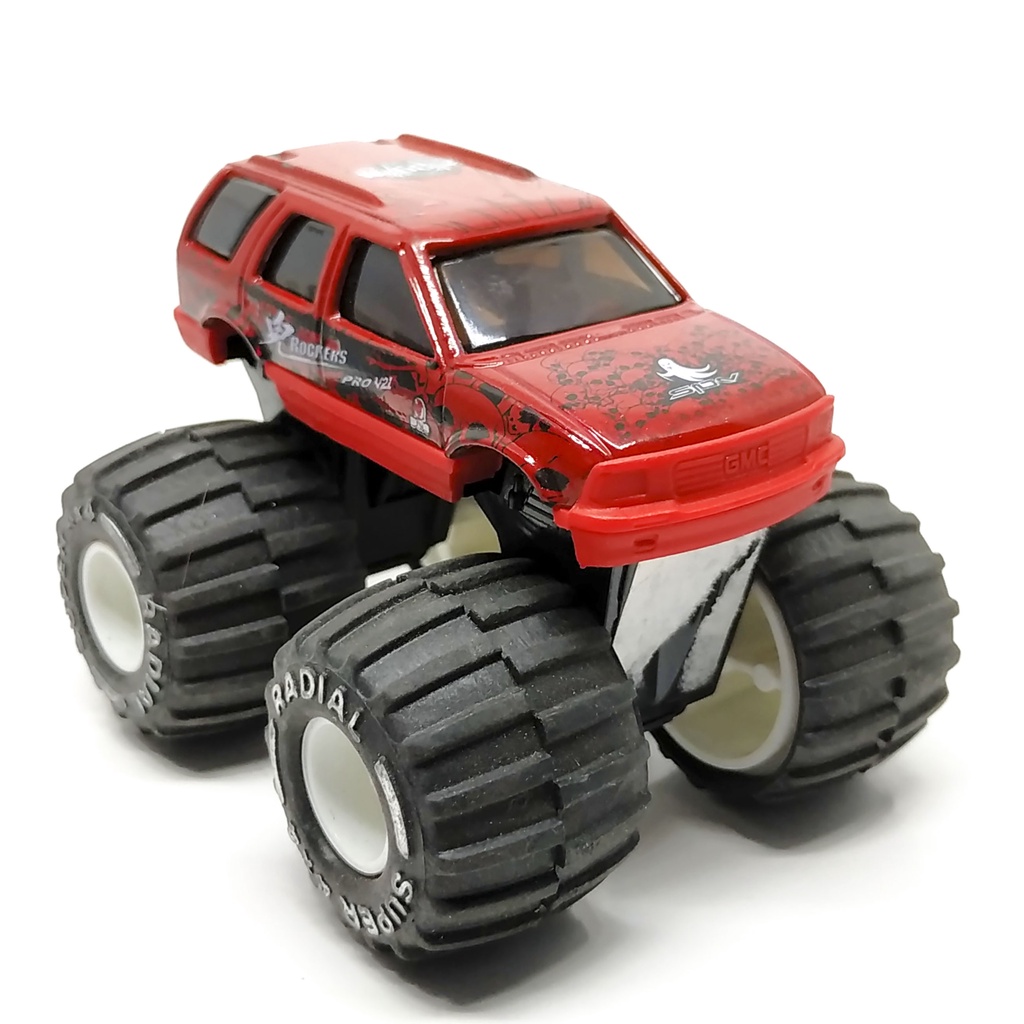 Majorette Monster Truck - Rockers Pro - Rockerz 2014 Series - Red Color /scale 1/58 (3 inches) no Pa