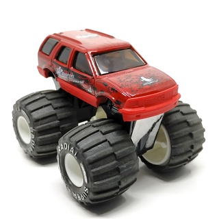 Majorette Monster Truck - Rockers Pro - Rockerz 2014 Series - Red Color /scale 1/58 (3 inches) no Package