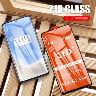 ฟิล์มกระจกนิรภัย แบบเต็มจอ 21D ต็มกาว OnePlus Nord 8T 7T 6T 6 7