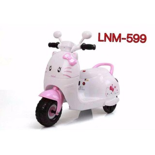 มอเตอร์ไซต์ แมว LNM599 สีชมพู