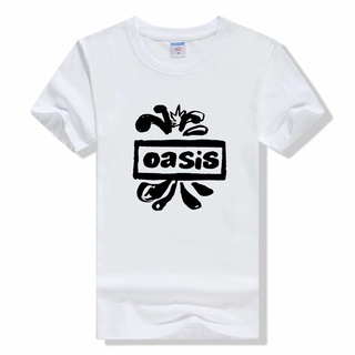 [S-5XL] แฟชั่นผู้ชาย &amp;#39; s เสื้อยืด ผู้ชาย ฤดูร้อน เสื้อยืดผู้ชาย &amp;#39; s Oasis Band เสื้อยืดลําลอง แขนสั้น พิมพ์ลายโล