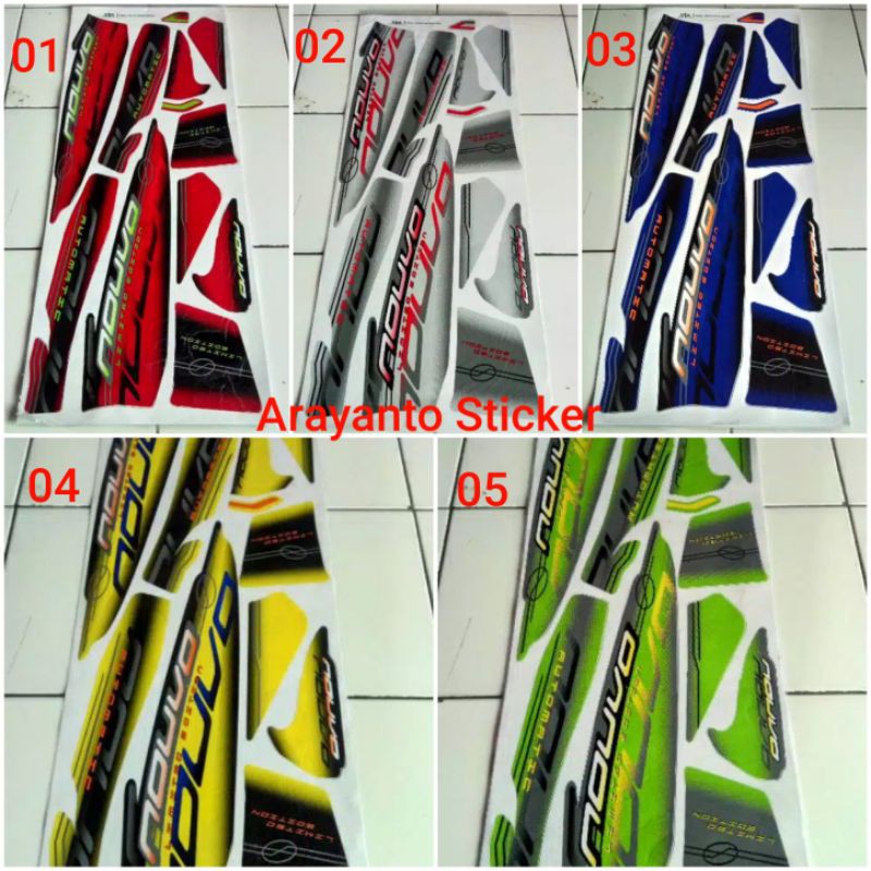 Yamaha Nouvo Lele Striping Sticker - หลากหลายรุ่นลิมิเต็ด