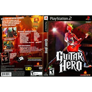 แผ่นเกมส์ PS2 Guitar Hero   คุณภาพ ส่งไว (DVD)