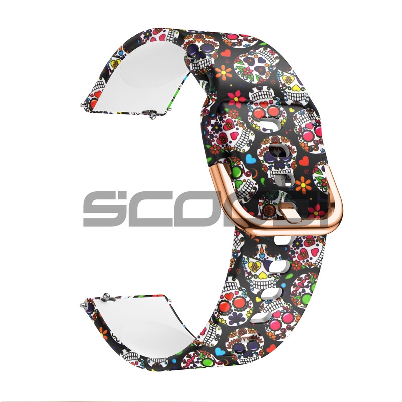 สายนาฬิกาข้อมือซิลิโคน 20 มม. สําหรับ Huami Amazfit GTS 4 4mini 3 2 2e 2mini