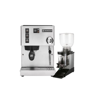 เครื่องชงกาแฟ Rancilio Silvia V6 + เครื่องบด Cunill Space