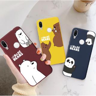 เคสซิลิโคน ลายหมีบราวน์ สําหรับ Xiaomi Mi A1 A2 Redmi 4X S2 5A Note 4 4X 5 5 Pro 5A 6A 6 7 Pro