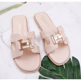 ⚡รองเท้าแตะ H 36-45 ⚡ประดับอะไหล่หรูดูดีแบรนด์ LISA(L07)​🔥 งานพรีเมี่ยมสั่งตัดใส่สบายได้ตลอดวัน❗❗