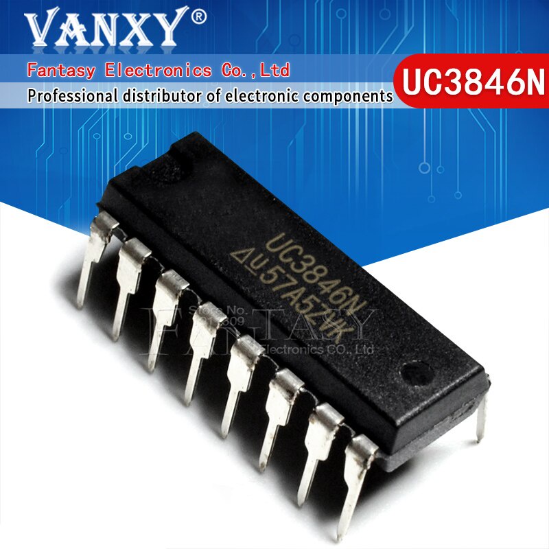 DIP16 5PCS UC3846 UC3846N DIP 3846 DIP-16 และ IC pxc6 -16