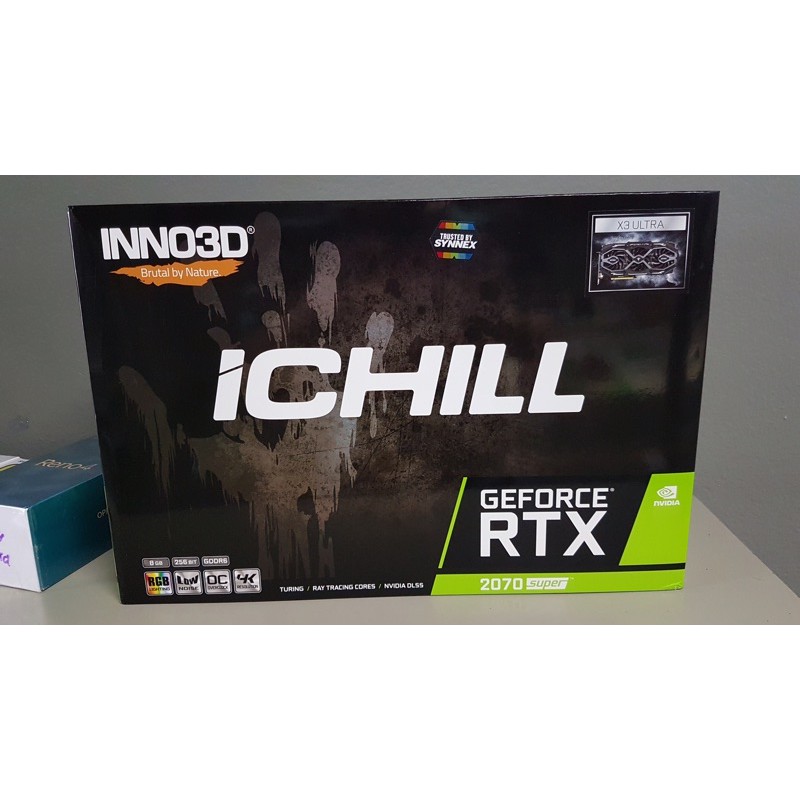 (ของใหม่แท้ศูนย์ไทยส่งฟรี )VGA (การ์ดแสดงผล) INNO3D GEFORCE RTX 2070 SUPER ICHILL X3 ULTRA - 8GB GDDR6