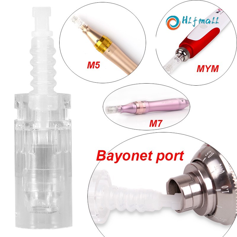 Bayonet ตลับหมึก แบบเปลี่ยน สําหรับเครื่องดูแลผิวหน้า และผิวกาย Dr Pen M7 M7 E30 N2 MYM MTS