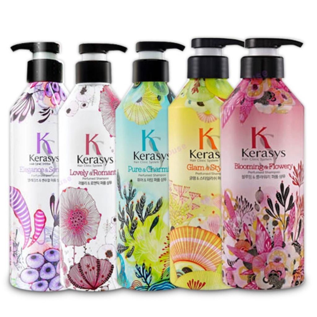 #พร้อมส่ง# KERASYS Perfume Shampoo/Conditioner
