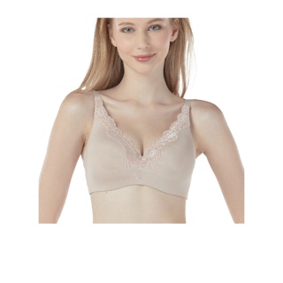 BSC Signature Nonwire Bra ชุดชั้นในสำหรับสาวคัพใหญ่ สาวอกใหญ่ ลูกไม้แบบไม่มีโครง รุ่นCB7406 (ราคาขึ้นอยู่กับคัพ/ไซซ์) ไซซ์