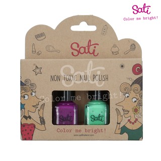 SATI - NAIL POLISH WINE &amp; PISTACHIO NP013