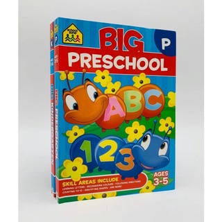 School Zone Big Kindergarten Workbook Ages 3 to 5 , 5 to 6