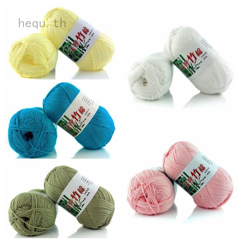 Sale New 1 Skein x 50 gr Soft 100% Cotton Chunky Super Bulky Hand Knitting Yarn