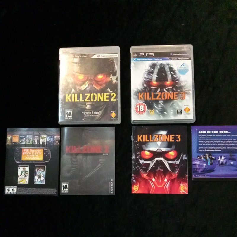 แผ่นแท้ ps3 - ยกคู่ killzone 2+3 (โซน1และโซน2)