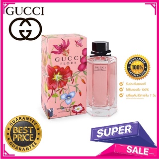 [ พร้อมส่ง ]Gucci flora Gorgeous Gardenia EDT 100ml