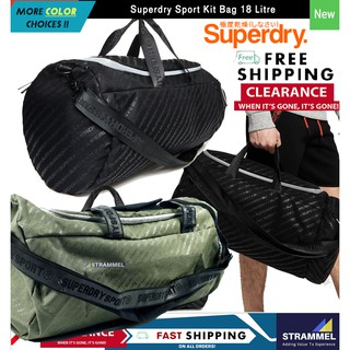 Superdry Sport Kit Duffel Bag - กระเป๋า Duffel / กระเป๋ายิม / กระเป๋ากีฬา / กระเป๋าเดินทาง