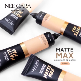 NEE CARA MATTE MAX CONCEALER BB CREAM นีคาร่า แมทท์ แมกซ์ คอนซีลเลอร์ บีบี ครีม #N366