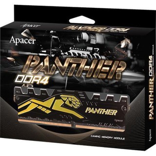 Apacer Ram For PC (แรมพีซี)Apacer Panther Golden 16GB 3200MHz DDR4 DIMM CL16 (1x16GB) (AH4U16G32C2827GAA-1) Gaming Memor