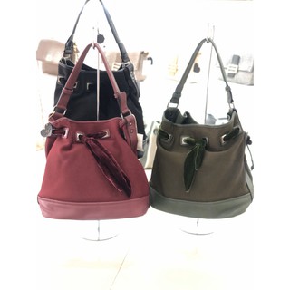 A0222-กระเป๋าผ้าแฟชั่น ใบใหญ่ ใส่ของได้เยอะ