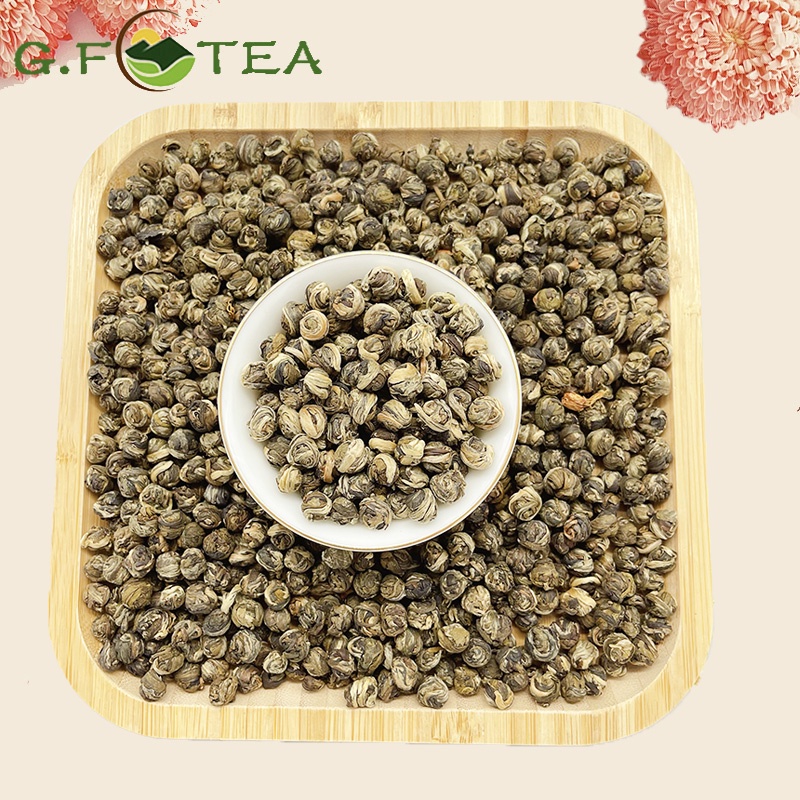 ชามะลิ jasmine tea ชาเขียว ไข่มุกมะลิ ใบชาจีน 茉莉龙珠绣球 และของขวัญใบ ชา ราคา ถูกที่สุด ดีลบีเคเค แกลเลอรีภาพที่ 5