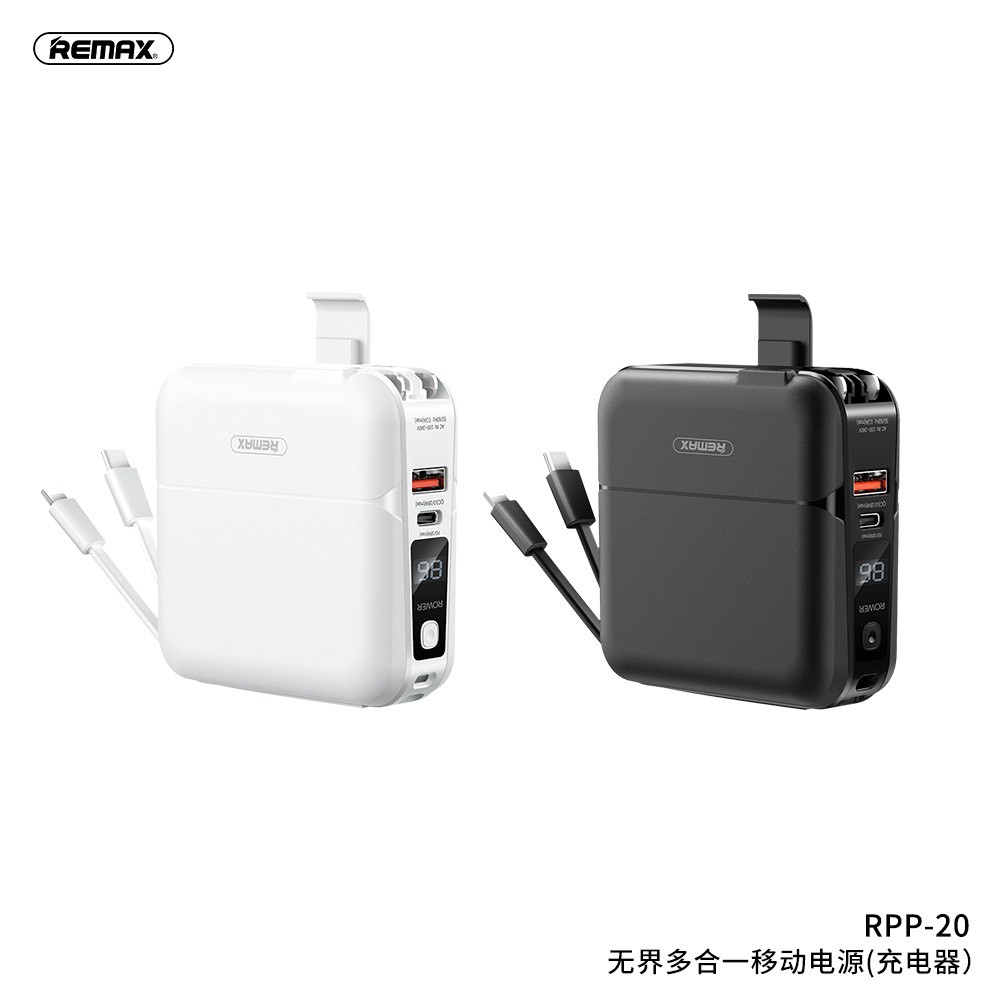 REMAX RPP20 Power Bank TypeC To Lightning 15000mAh แบตขนาดพกพา