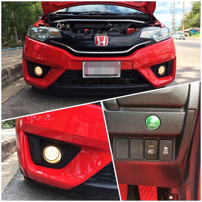 ชุดไฟตัดหมอก Honda Jazz GK 2014-2016 (โคมธรรมดา)