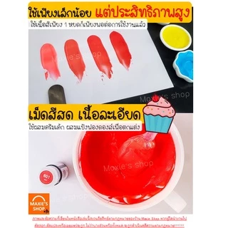 🔥ส่งฟรี🔥 สีผสมอาหารเจล MAXIE ขนาด26กรัม(มีให้เลือกซื้อ25สี!) สีผสมอาหาร สีผสมอาหารน้ำ สีผสมอาหารแบบเจล สีเจลผสมอาหาร