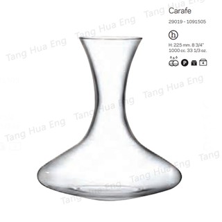 Nude ขวดแก้วใส่ไวน์  ไวน์ดีแคนเตอร์ 1000 มล. Vini 29019-1091505  Carafe ( Wine decanter )