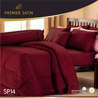 SP14: ผ้าปูที่นอน สีพื้น Premier