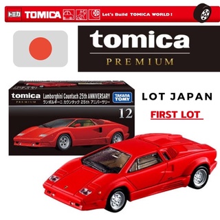 Tomica Premium No.12 Lamborghini Countach 25th (ลอตญี่ปุ่น)