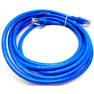 สาย LAN CAT6 Indoor (ภายใน) สีฟ้า ความยาว 3 เมตร