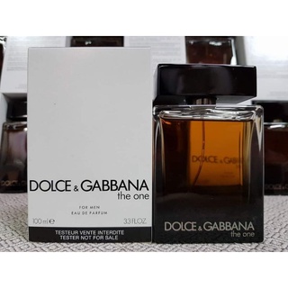 DOLCE &amp; GABBANA the one EDP 100ml กล่องเทสเตอร์แท้