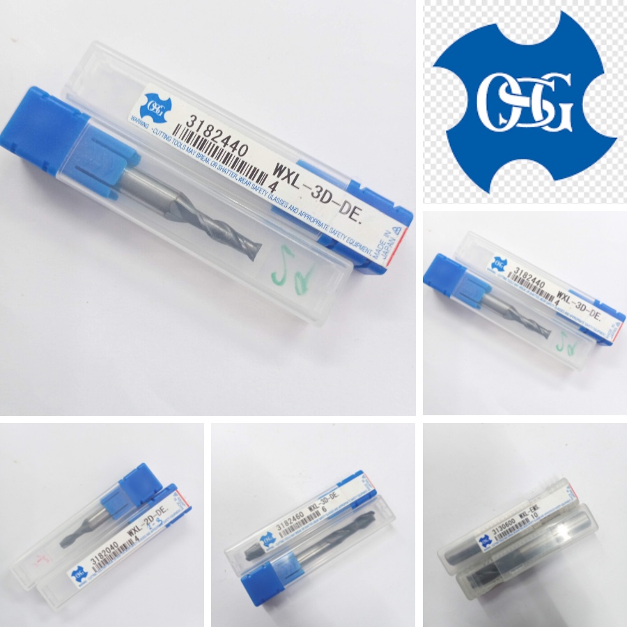 OSG ENDMILL CARBIDE 2F 4F D1.0 D2.0  D3.0 D4.0 D6.0 D8.0 D10.0 สินค้าคุณภาพของแท้ 100 เปอร์เซ็น