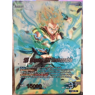 [ของแท้] SS Gogeta, the Unstoppable / Gogeta (PR) P-091 การ์ดดราก้อนบอล Dragon Ball Super Card Game