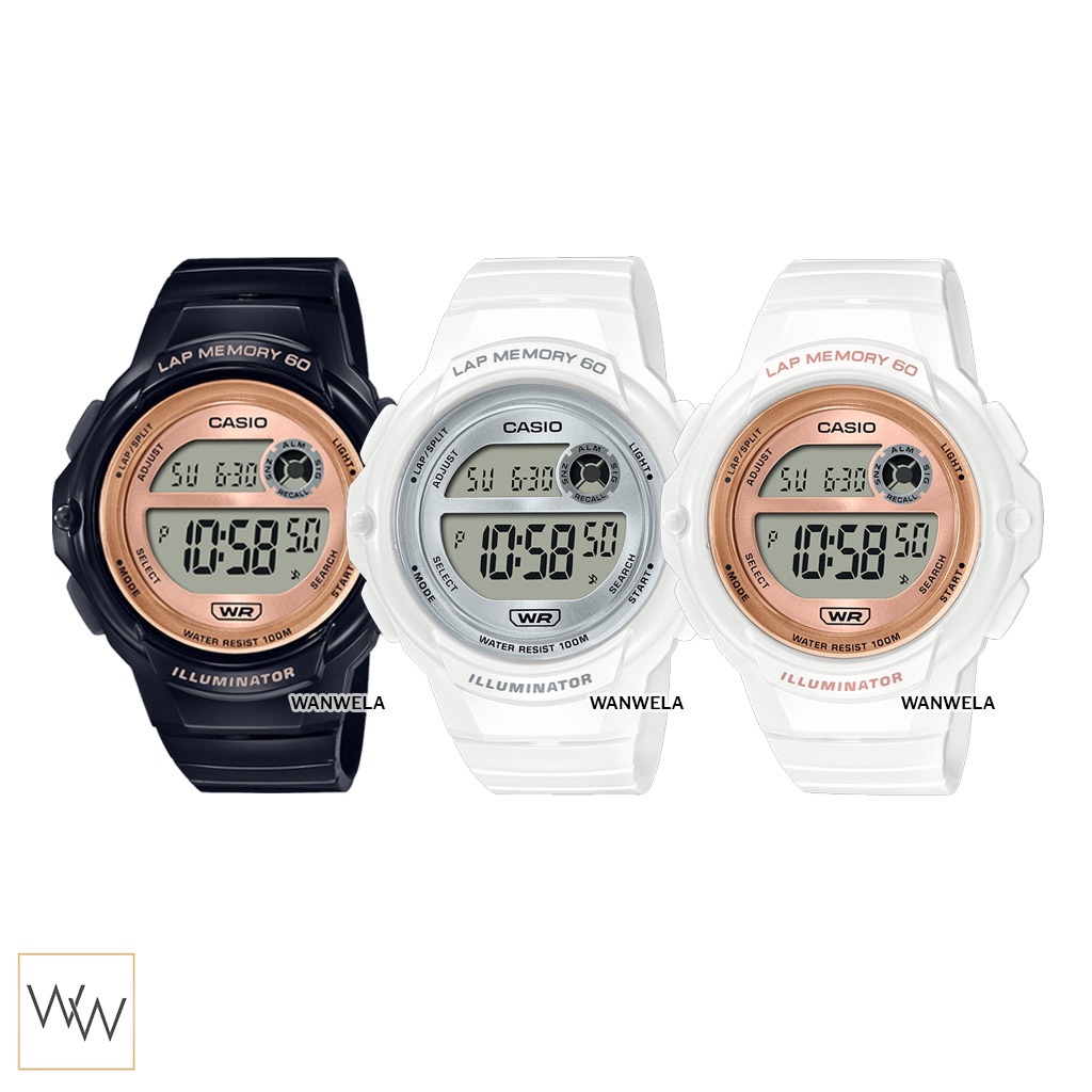 ของแท้ นาฬิกาข้อมือ Casio ผู้หญิง รุ่น LWS-1200H