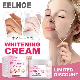 Eelhoe 【พร้อมส่ง】ครีมไวท์เทนนิ่ง ลดจุดด่างดําใต้วงแขน ใต้วงแขน ขา เข่า ลดฝ้า กระ เมลานิน 50 กรัม