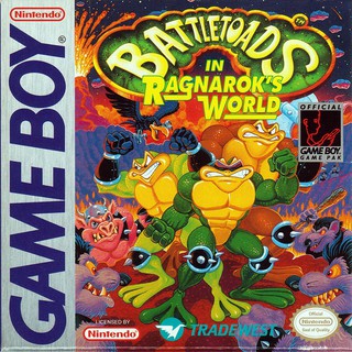 ตลับเกมส์บอย GB GBC GBA  Battletoads in Ragnaroks World (USA)