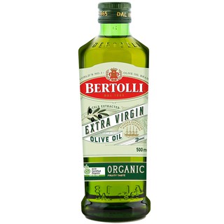 เบอร์ทอลลี่ น้ำมันมะกอก ออร์แกนิค เอ็กซ์ตร้าเวอร์จิ้น 500มล. Bertolli Organic Extra Virgin Olive Oil 500ml.