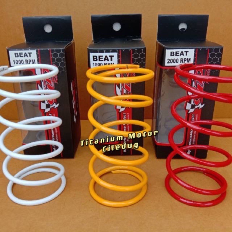 CVT RACING SPRING BEAT CARBON SCOOOY CARBON 1000rpm 1500rpm 2000rpm