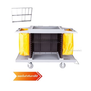 CSP-159 รถเข็นบริการห้องพัก / GUEST ROOM SERVICE CART GREY (D018)