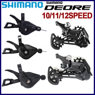 Shimano Deore M4100 M5100 M6100 คันเกียร์ 10 11 12 ความเร็ว สําหรับจักรยานเสือภูเขา M4120 M5120