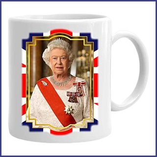 Elizabeth II แก้วมักที่ระลึก Queen Elizabeth II Platinum Jubilee 1952-2022