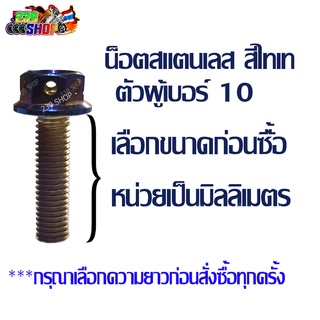 น๊อตไทเท ขนาด 10 ยาว 30 ม.ม. 239 SHOP2