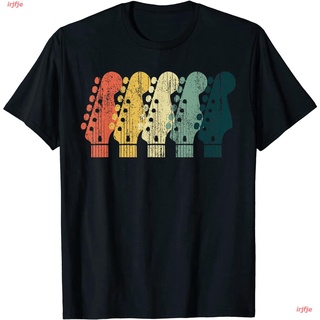 Vintage Guitar Gift For Men Women Music Band Guitarist Stuff T-Shirt เสื้อยืด ดพิมพ์ลาย เสื้อยืดผ้าฝ้าย คอกลม cotton ควา