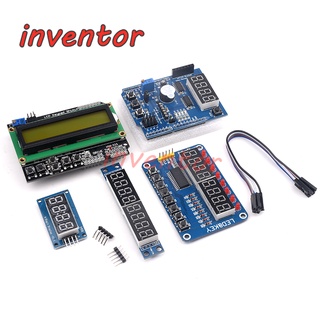 Stm32 ชิปเดี่ยว 4/8 โมดูลท่อดิจิทัล LCD1602 จอแสดงผล LCD 51 เซนเซอร์ขยาย