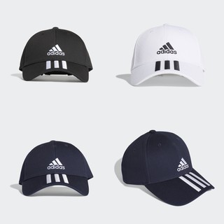 Adidas หมวกแก๊ปผ้าทวิล BASEBALL 3-STRIPES